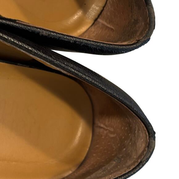 Franco Sarto Cosmo black leather loafers, women’s size 8.5 - Picture 7 of 8